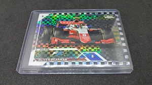 F1 Topps Chrome 2023 Oliver Bearman Checkered Flag Refractor Formula 1 #123 F2 - Zdjęcie 1 z 1