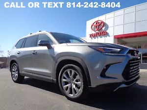 2025 Toyota Highlander New 2025 Grand Highlander All Wheel Drive Limited Gray - Picture 1 of 31