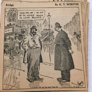 Lot HT Webster Newspaper Comics Clippings, To Hell With Fishing Book - Picture 1 of 12