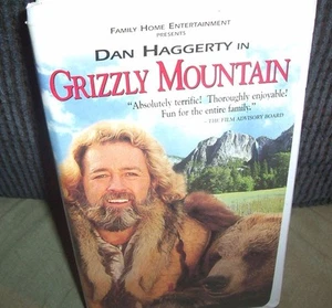 Grizzly Mountain (VHS, 1998) Family Home Entertainment Dan Haggerty Grizzly Bear - Picture 1 of 1