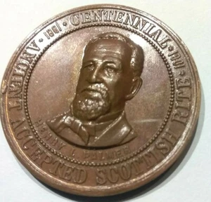 (pgasteelers1) Chicago,IL. 1901 Masonic Medal Scottish Rite Oriential Consistory - Picture 1 of 7
