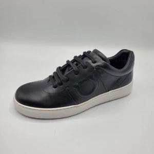 Salvatore Ferragamo Fasano Damen Sportschuh, Größe 6c schwarzes Leder - Bild 1 von 7