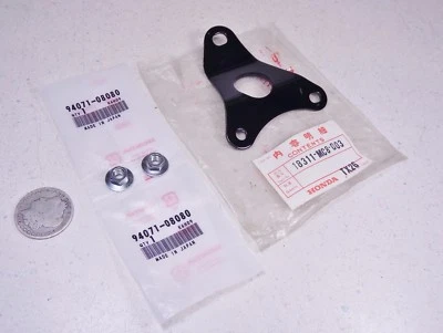 SOPORTE/TUERCAS DE MONTAJE SILENCIADOR ESCAPE HONDA FT500 ASCOT NOS 82-83 18311-MC8-003 Foto 1 de 4