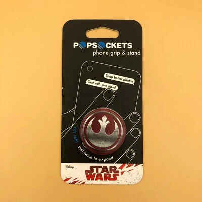 PopSockets PopGrip Expanding Stand Grip for Smartphones Tablets Rebel Insignia - Image 1 of 4