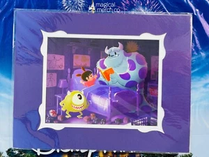 2020 Disney Parks Monsters Inc Boo June Kim Bedtime Story 14x18" Matted Print - Picture 1 of 1