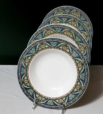 Cuencos de sopa con borde MIKASA Utra Cream (4) mosaico SAN MARCO 9-1/4" Foto 1 de 4