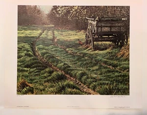 Robert Bateman's  Country Lane Pheasant  -Excellent Condition - S/N Lithograph - Picture 1 of 24