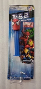 PEZ Blue Stem Big Head Spiderman 2009 blue stem blue card - Picture 1 of 2