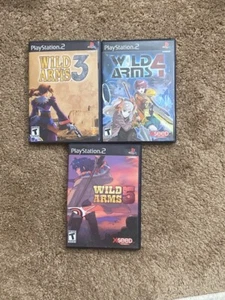 Wild Arms 3,4&5 Ps2 Spiele Konvolut Komplett - Bild 1 von 1