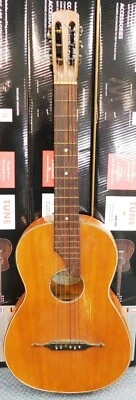 RARE Vintage Phil Keller Parlor Acoustic Guitar - Made in Germany - Image 1 of 4