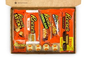 REESES Gift Box Selection Reeces Hamper Reeses Pieces Present Reeses - Picture 1 of 9