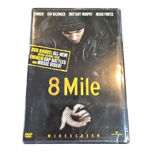 NEW Sealed! 8 Mile DVD (Widescreen Edition with Censored Bonus Features) - Imagen 1 de 6