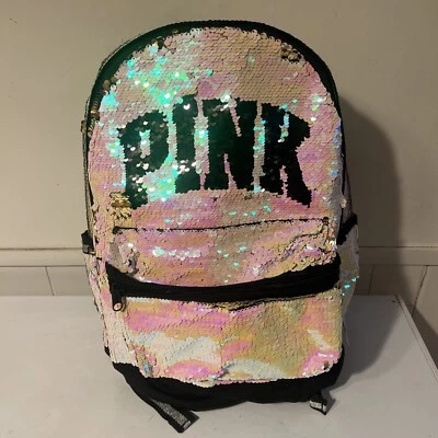 Victorias Secret Pink Bling Campus Backpack--New - Image 1 of 4