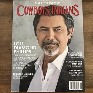 NEW Cowboys & Indians Magazine Lou Diamond Phillips May/June 2023 - Picture 1 of 12