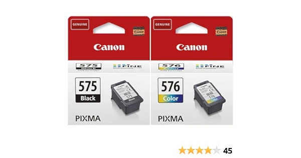 Originale Canon PG-575-XL + CL-576-XL - Kit 2 Cartucce  TR4750 4751 TS3500 3550 - Immagine 1 di 1