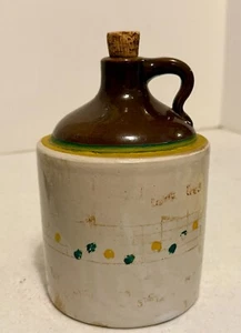 Brocche da whisky in ceramica fatte a mano design musicale, rotonde bicolore 7" x 4,5" - Foto 1 di 6
