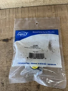 Supco L140 L-Serie Snap-Action SPST Grenzwertregelung Thermostat, L140-20F - Bild 1 von 2