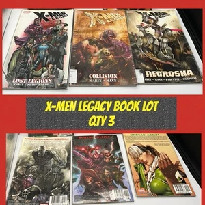 X-Men Legacy: BOOK LOT 3 - LOST LEGIONS COLLISION NECROSHA EX LIBRARY Paperback - Picture 1 of 14