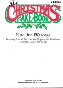 The Christmas Fake Book     C  Instrument Edition - Picture 1 of 1