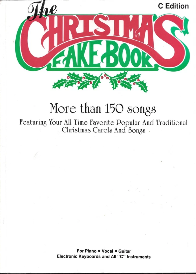The Christmas Fake Book     C  Instrument Edition - Image 1 of 1