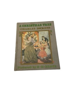 A Christmas Tree Charles Dickens Hardcover Book 1986 - Picture 1 of 2