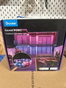 Tira de luces LED para exteriores Govee, luces exteriores RGBIC de 10 m funcionan con Alexa, H6172 - Imagen 1 de 3