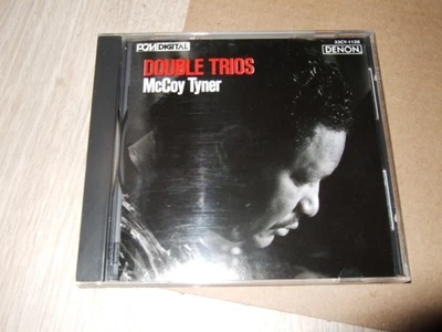 McCOY TYNER : DOUBLE TRIOS AUDIOPHILE CD 1986 DENON 33CY-1128 JAPAN - Bild 1 von 3