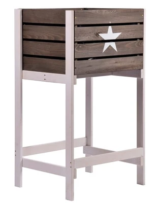 DOBAR (DOBAR E-COMMERCE GMBH) Dobar Hochbeet Blumenbeet Gemüsebeet Beet Obstkiste Blumenkasten 49 x 42 x 90cm