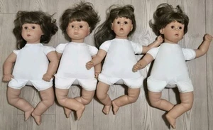 Pat Secrist 1988/1989 Baby Puppe 4 Stück Johannes Zook Originals Junge Mädchen 22 Zoll - Bild 1 von 23
