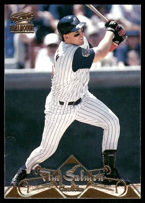 Tim Salmon 1998 Pacific Paramount Anaheim Angels #9 Near Mint or Better - Image 1 of 2