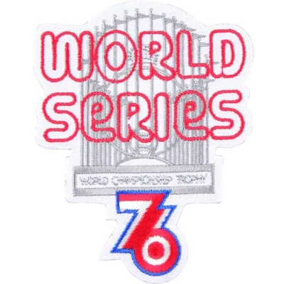 1976 MLB World Series Championship Logo Patch Cincinnati Reds New York Yankees - Image 1 of 2