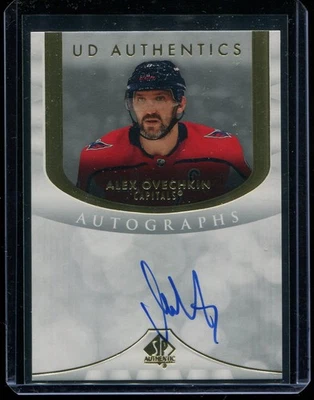 2024-25 SP Auténtico Alex Ovechkin UD Authentics Automático 2023-24 Actualización #UDA-AO SSP Foto 1 de 2
