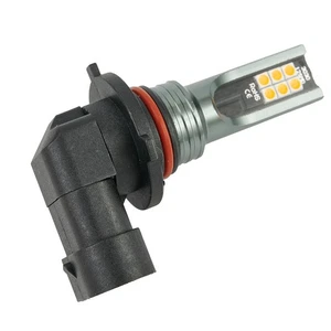 Superior Brightness 9006 HB4 LED Fog Light Bulbs 3000K Golden Yellow Pack of 2 - Picture 1 of 12