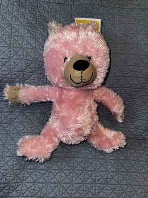 Circo Lovey Security Plush Teddy Bear Pink Brown Black Shaggy Corduroy 13" 2012 - Image 1 of 4