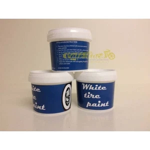 Vernice per colorazione fascia bianca pneumatici universale - Picture 1 of 4