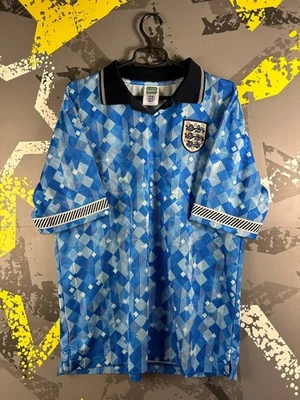 England Jersey Reissue Third football shirt 1990 - 1992 Score Draw Men XL ig93 - Image 1 of 4