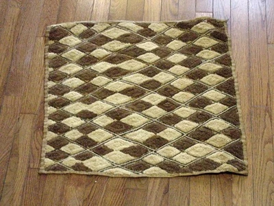 Tela Cuban arte africano vintage hecha a mano, tela Zaire Congo (RDC). Tapiz #310 Foto 1 de 2