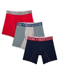 mens Breathable (Regular & Big Man) Boxer Briefs, Regular Leg - Performance C... - Picture 1 of 5