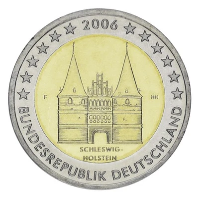 Germany 2 euro 2006 "Schleswig-Holstein" UNC (KM # 253) - Image 1 of 2