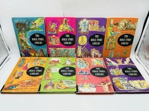The Bible Story Library Illustrated Vol. 1 - 8 Complete Set Hardcover 1963 - Picture 1 of 16
