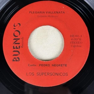 LOS SUPERSONICOS - Plegaria Vallenata / No Quiero... Bueno's Latin 45 RARE HEAR - Picture 1 of 4