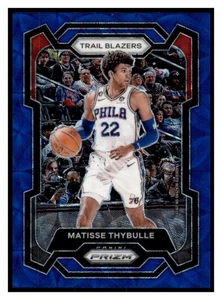 2023-24 Panini Prizm Matisse Thybulle Choice Blue Prizms /49 Philaelphia 76ers - Picture 1 of 2
