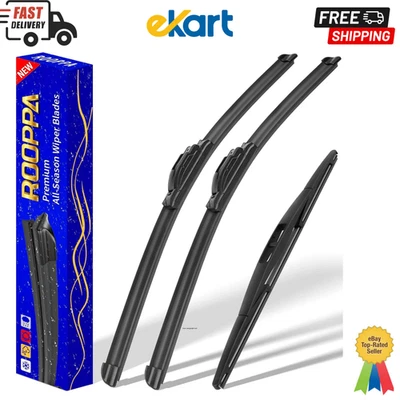 Repuesto de 3 limpiaparabrisas para Subaru Forester 2012-2018/2015-2019 Subaru Outback, Win Foto 1 de 4