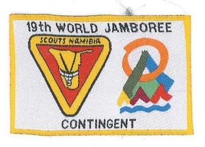 Parche contingente 1999 World Scout Jamboree ÁFRICA NAMIBIA SCOUTS - Imagen 1 de 1