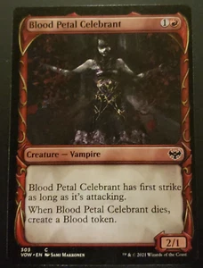 1x Magic The Gathering Blood Petal Celebrant Magic The Gathering [Innistrad Crimson Vow] #303C - Imagen 1 de 5