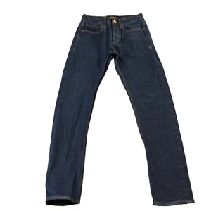 SuperDry Copperfill Jeans Mens 28 32 Dark Wash Blue Denim Neppy "Loose" - Picture 1 of 14