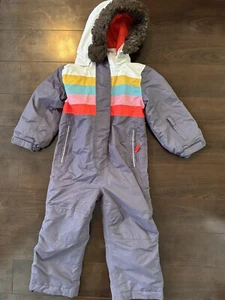 Mini Boden Girls Waterproof Ski Snow Suit All in One All Weather 3-4y EUC - Picture 1 of 2