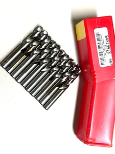 Paquete de 10 taladros Dormer HSS LONGITUD MÁQUINA TORNILLO mano derecha 23/64" A230 - Imagen 1 de 4