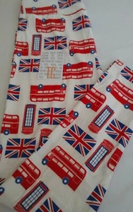 BUTTERY SOFT LULAROE SIZE TC LEGGINGS WITH UK FLAG, BUSES,PHONE BOOTHS - Picture 1 of 4