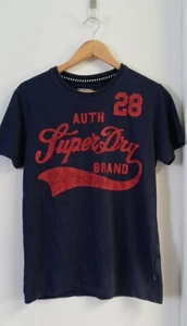 Superdry Men's T Shirt Blue Size S - Picture 1 of 4